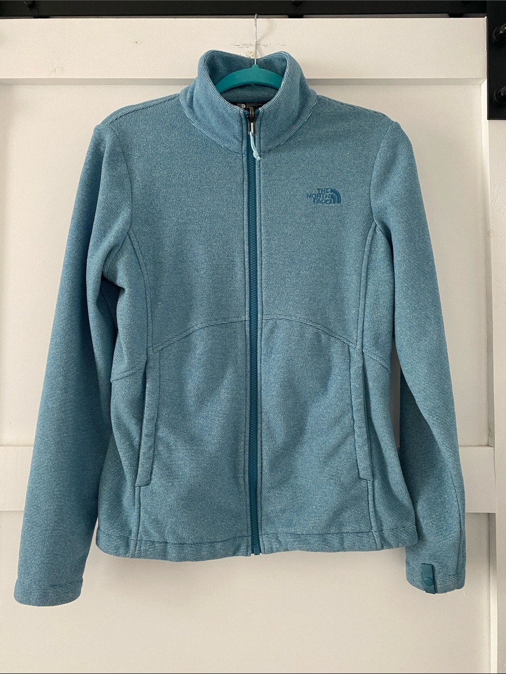 The North Face Teal Jacket Full-Zip Fleece